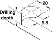 Rafix 20 Housing wo Ridge 19mm ZA NP