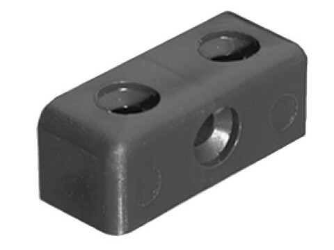 Modesty Block KD Fitting 1prt Pl Black