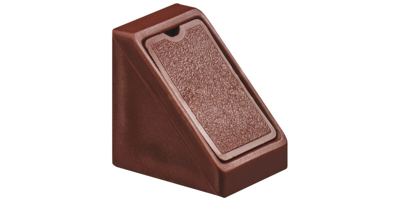 Mini Corner Connector 21x18mm Dark Brown