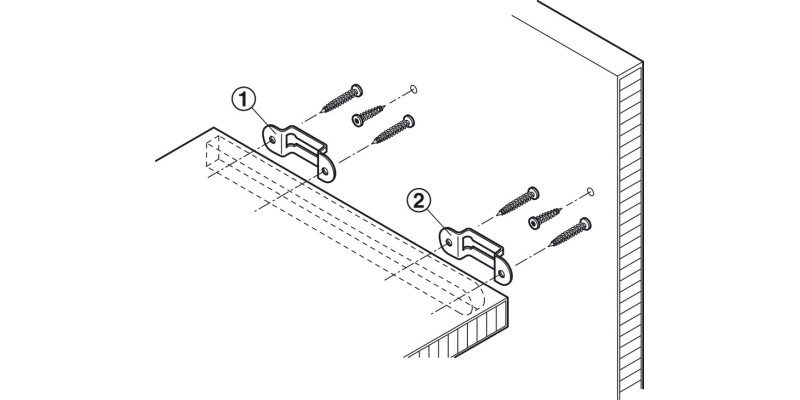 Modular Screw Collared 9.5mm St Galv
