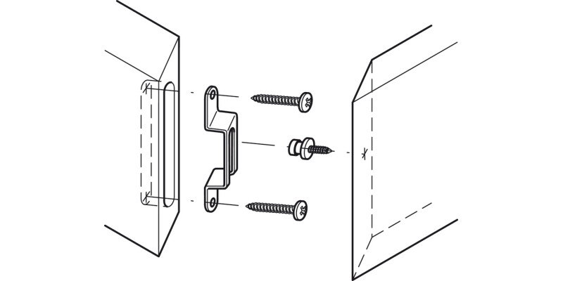 Modular Plate Semi Perm 63x12mm St Burn