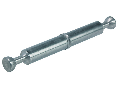 Minifix Dbl End Bolt 7/34mm St Bright