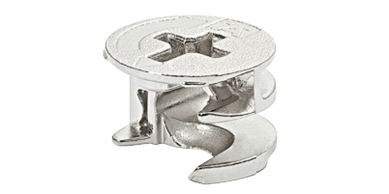 Minifix 15 Housing 12mm wo Rim Bright