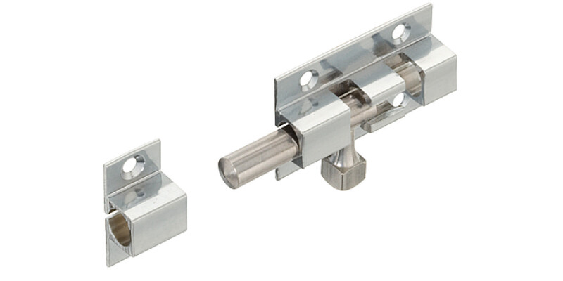 Barrel Bolt, for Screw Fixing, Brass