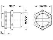Magnetic Catch 7kg All Metal
