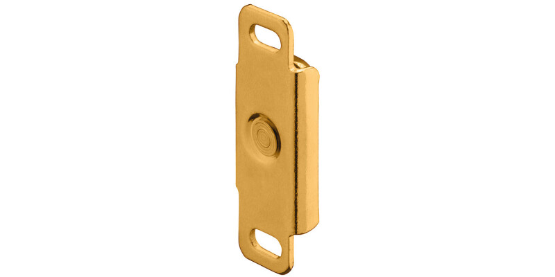 Counterpiece, for magnetic pressure catch glass door, 15 mm