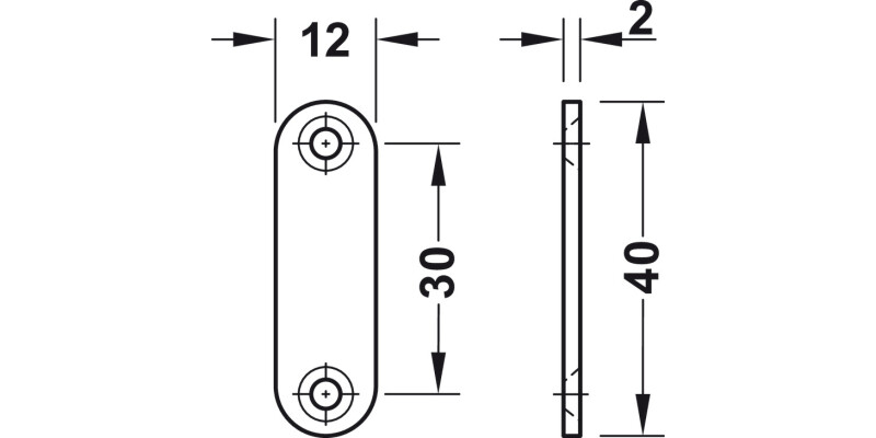 Magnetic Catch 5kg Screw Alu