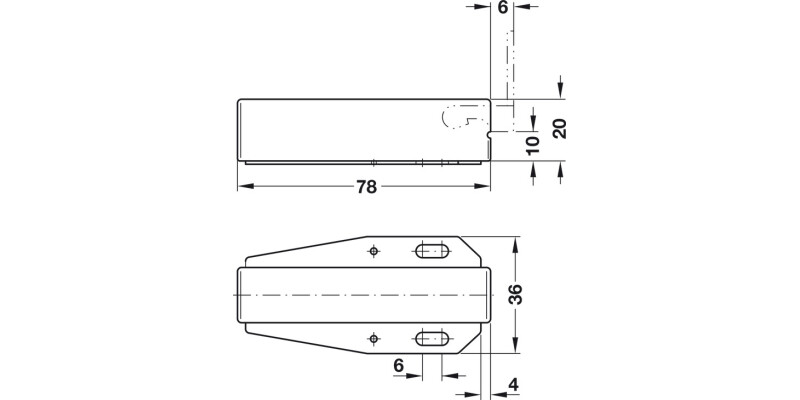 Tutch-Latch Automatic Spring Catch Galv