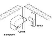 Mini-Latch Automatic Spring Catch St NP