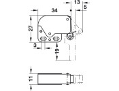 Mini-Latch Automatic Spring Catch St NP