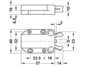 Non Magnetic Pressure Catch 4kg Pl Black