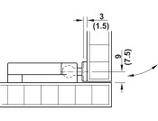 Non Magnetic Pressure Catch 4kg Pl Black