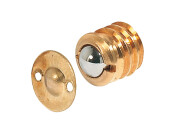Ball Catch D12.0mm Brass/Chrome