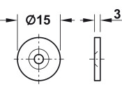 Mortice Magnetic Catch 5kg NP