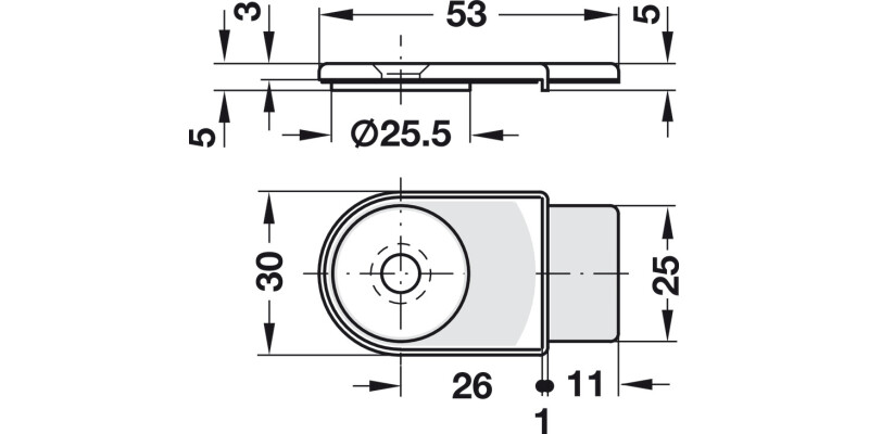 Symo3000 Trim Cap+Close Plate PNP