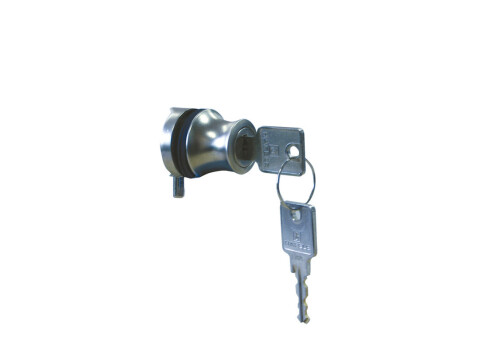 Glass Door Cyl Lock N7921PL MNP