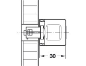 Symo3000 Cover Plate 1.2mm Zinc MNP
