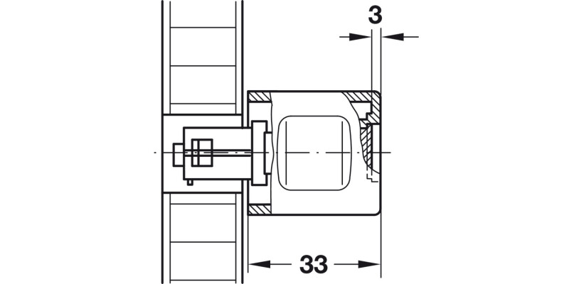 Symo3000 Cover Plate 1.2mm Zinc MNP