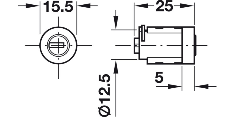 Symo3000 Cylinder Core Differ NP