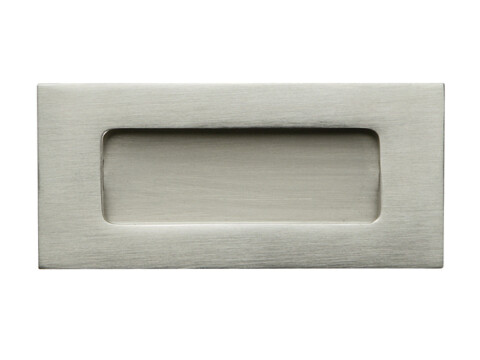 Inset Hdl Brass SNP 90x40x14mm