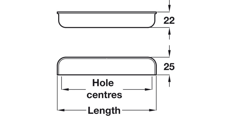 Odessa Cup Handle St St Effect 64mm cc