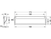 Cavendish Inset Hdl ZA SS Eff 160mm cc