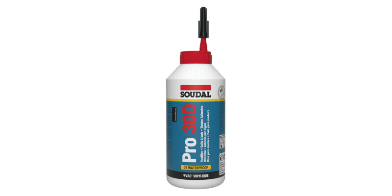 Soudal PRO 30D D3 Timber Adhesive 750g