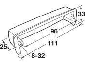Kane Cup Hdl ZA Oil Rub Brz 96mm cc