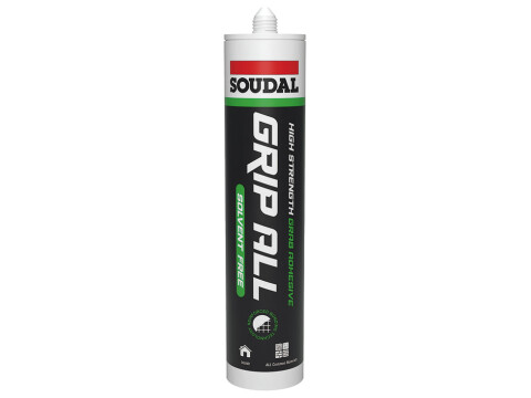 Soudal Grip All Solvent Free 290ml Wht