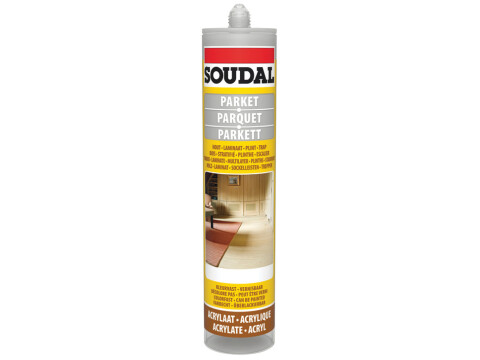Acrylic Sealant, Parquet, 290 ml Tube, Soudal