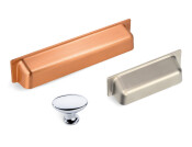 Pearl Knob Brush Copper 28x18x22mm