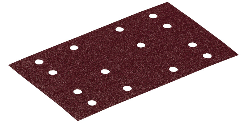 Sanding Paper, 80 x 133 mm, Festool Stickfix STF Rubin 2