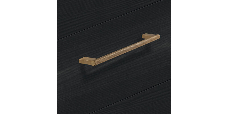 Graf 2 Bar Hdl Alu Brass 256mm cc