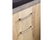 GRAF 2 Bar Handle Alu Black 160 mm cc