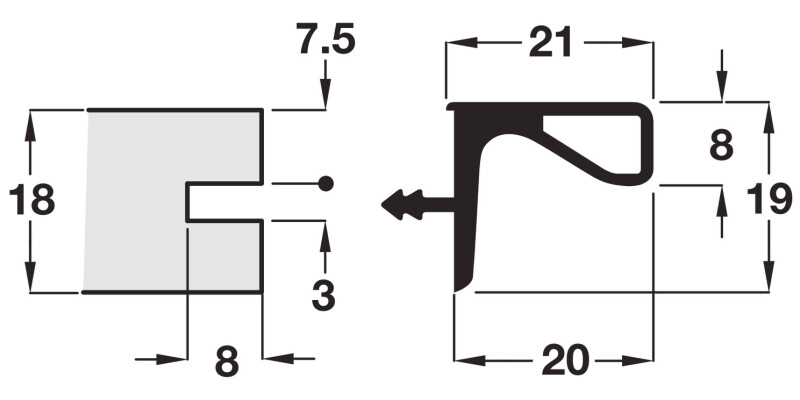 Gola Sys A Prof Horz 3.9m wo Shock Slv