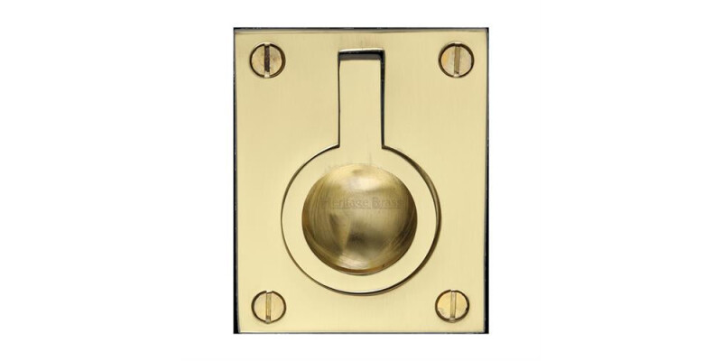 Flush Ring Cabinet Pull