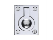 Flush Ring Cabinet Pull