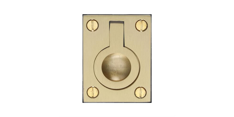 Flush Ring Cabinet Pull