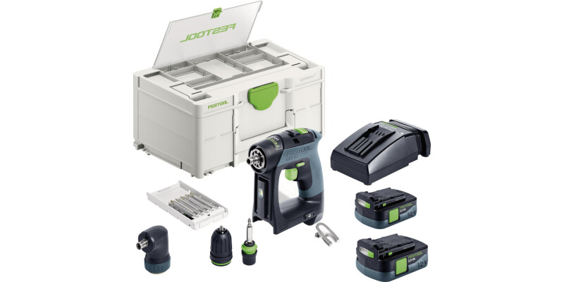 Festool Crdl Drill CXS 2.6-Set 240V