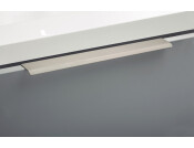 Curve Profile Handle Alu St St 32mm cc