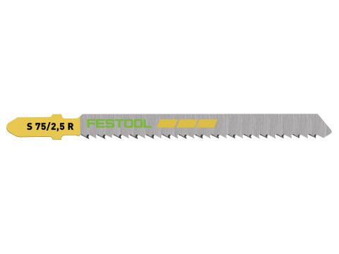 Festool Jigsaw Blade S 75/2.5 R/5 5pk