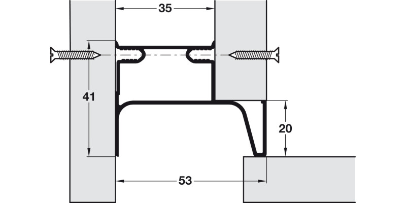 Gola Sys E End Prof Vert 2.4m Alu Gph