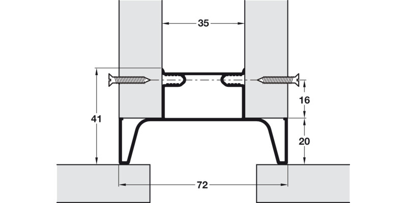 Gola Sys E Prof Vert 2.4m Alu Cop