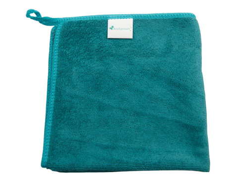 AluSplash Branded Microfibre Cloth Blue