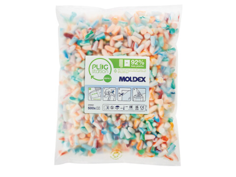 Moldex 7860 Spark Plugs  Refill 500pr