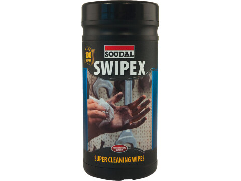 Soudal Swipex Wipes 100 Wipes in Tub