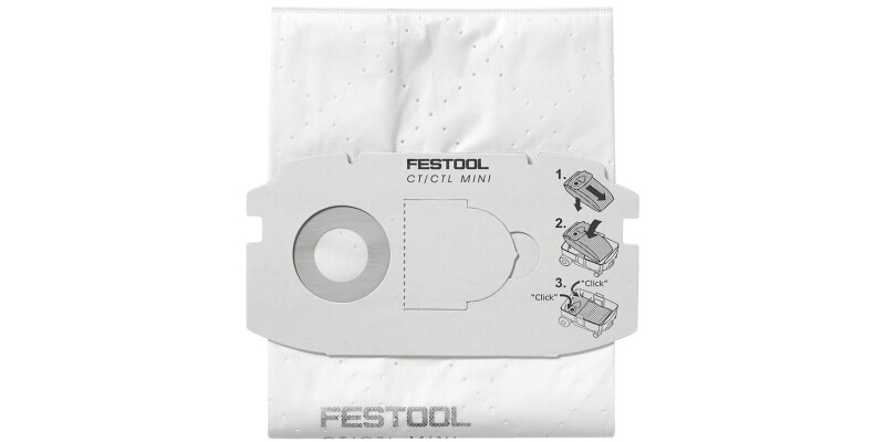 Festool Filter Bag Cleantec CTL Mini x5