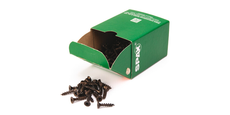 Spax Scr Ful Csk T20 D4x16mm Blk ZP