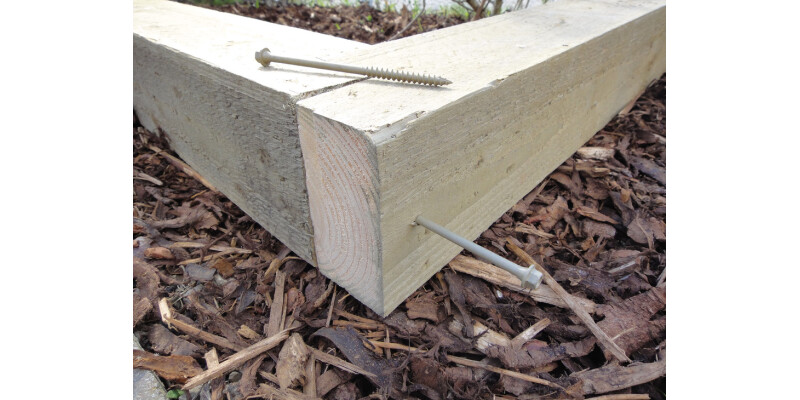 Timberfix Plus Prt Hex St Brw D6.5x100mm