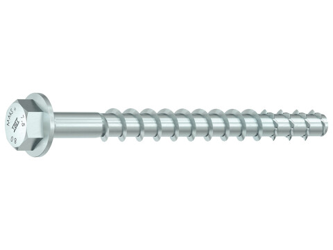 Concrete and Masonry Screw, Heco-Multi-Monti-plus, Hex Head with Combined Washer